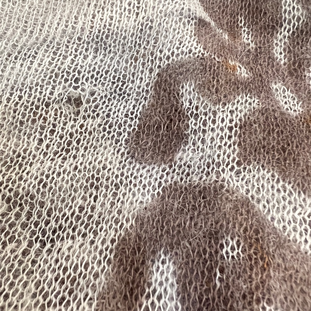 Dries Van Noten grey alpaca and wool blend knit dress - Picture 12 of 12